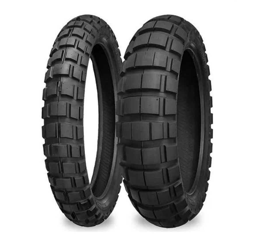 SHINKO - 150/70 B17 E805 Tubeless Tyre (Adventure Trail) | Rear