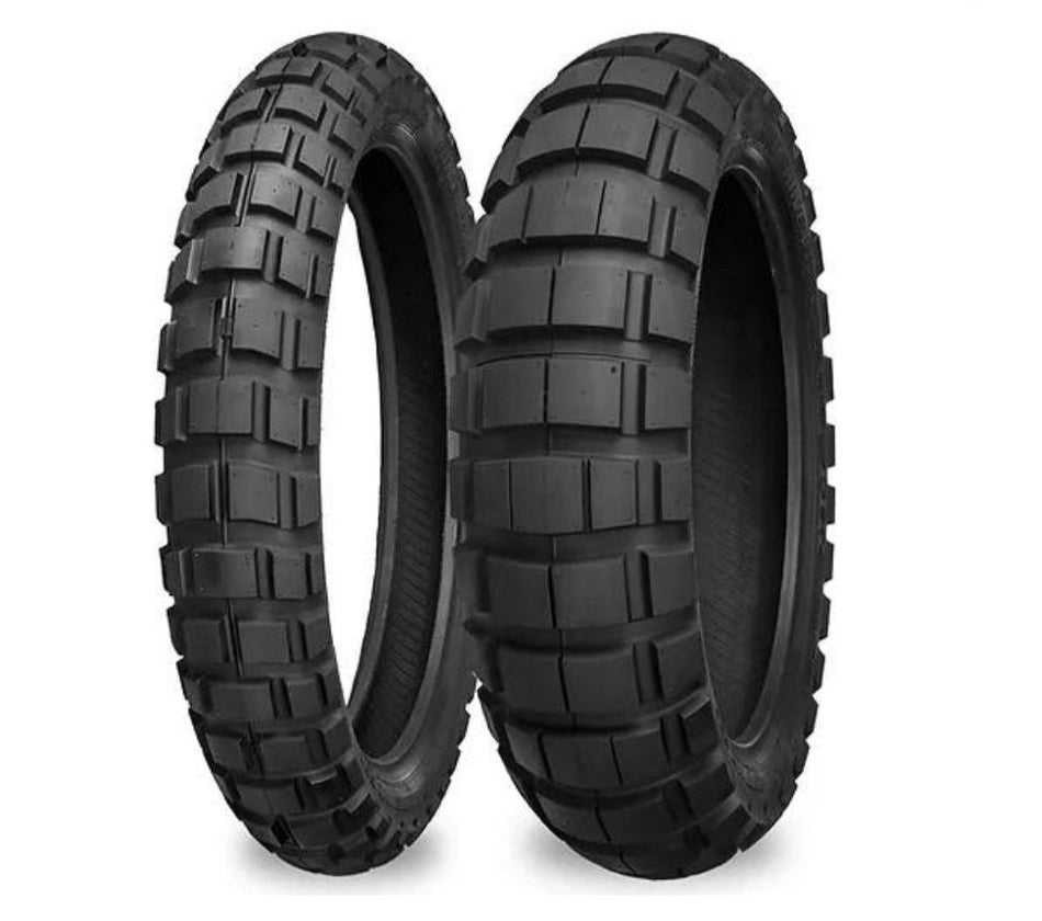 SHINKO - 170/60 R17 E805 Tubeless Tyre (Adventure Trail) | Rear