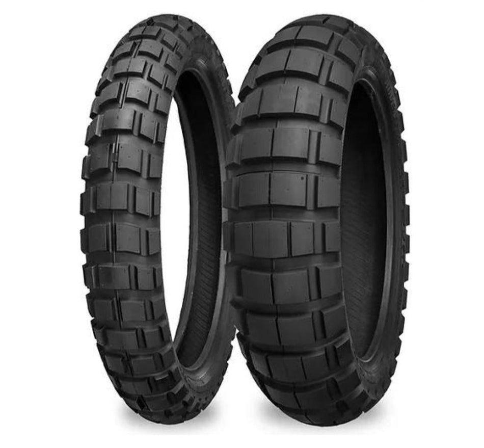 SHINKO - 90/90-21 E804 Tubeless Tyre (Adventure Trail) | Front