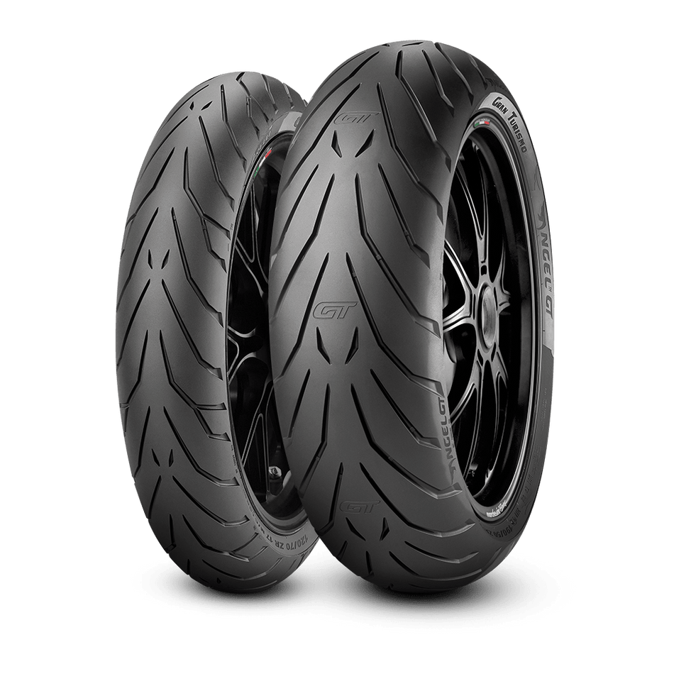 Pirelli Angel GT - 110/80-R19 54V and 150/70-R17 69V Tubeless Tyre | Front & Rear