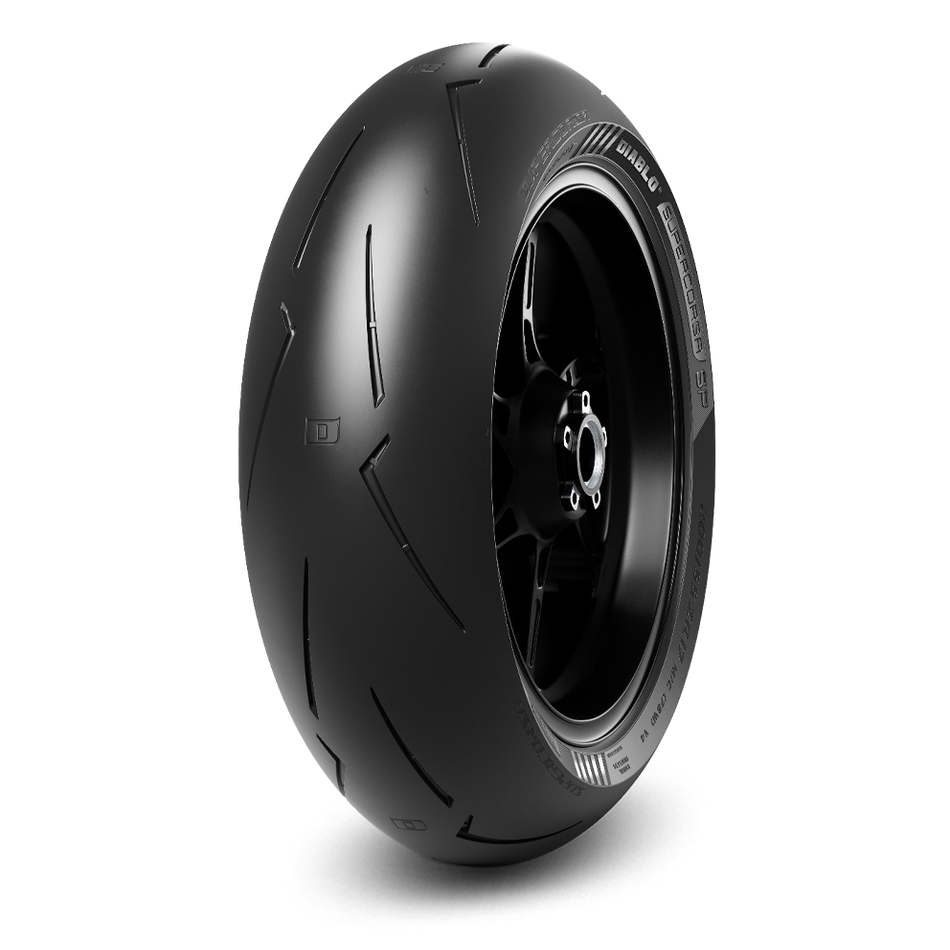 Pirelli - 200/60-ZR17 DIABLO SUPERCORSA SP - V4 Tubeless 80W Tubeless Tyre | Rear