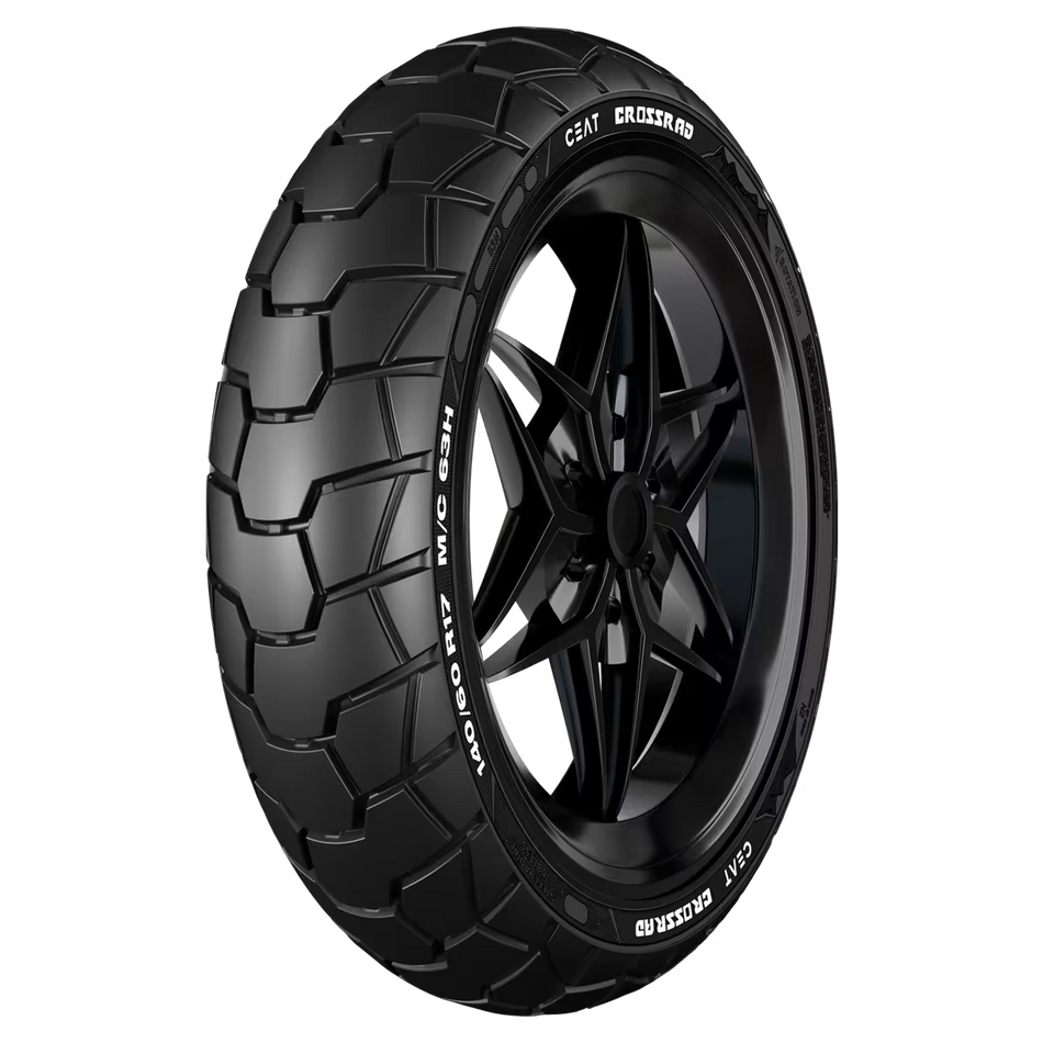 Ceat - 120/80-R18 CROSSRAD Tubeless Tyre | Rear